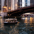 Rent per hour: Chicago Duffy Boat - Max. 10 people