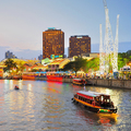 Rent per hour: Singapore Bumboat - Max. 45 people