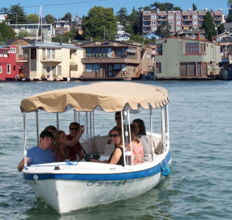 Luxury Seattle Electric Boat - Max 12 people