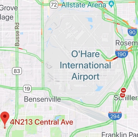 Chicago IL, Safe Driveway Near O’HARE. Short or Long Term.