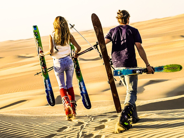 Daily Rate: Skis for Sandskiing