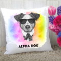 Selling: Alpha Dog" Art Pillow