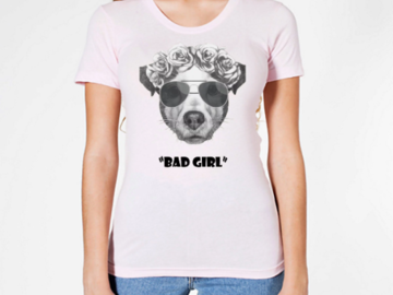 Selling: "Bad Girl" Women's Short Sleeve T-Shirt