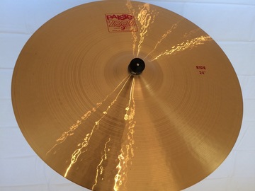 Selling with online payment: $300 or best offer Paiste 24" 2002 Ride Cymbal - almost new