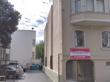 Monthly Rentals (Owner approval required):  San Francisco CA, Prime Mission District Parking Spot #5