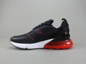 Vente avec paiement en ligne: Femme/Homme Nike Air Max 270 Noir/Rouge