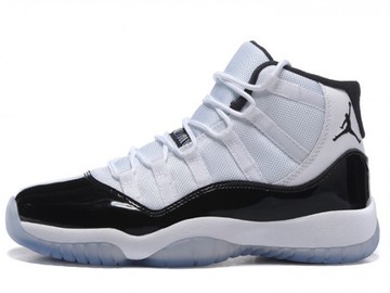 Vente avec paiement en ligne: Femme/Homme Nike Air Jordan 11 Noir/Blanc