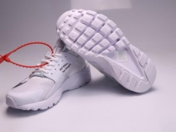 Vente avec paiement en ligne: Femme/Homme OFF-WHITE x Nike Air Huarache Blanc