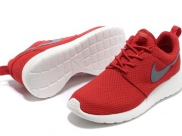 Vente avec paiement en ligne: Homme Nike Roshe Run London Olympiques Noir/Rouge