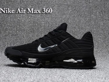 Vente avec paiement en ligne: Homme Nike Air Max 360 Noir