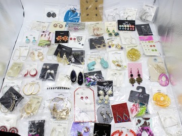 Buy Now: 100 Pair Lot New Department Store Earrings  High Value