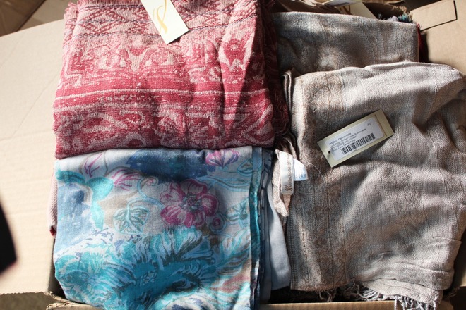  48 Piece High Quality Brand Name Shawl Wraps 
