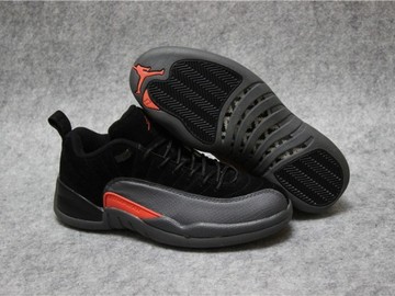 Vente avec paiement en ligne: Homme Nike Air Jordan 12 Noir
