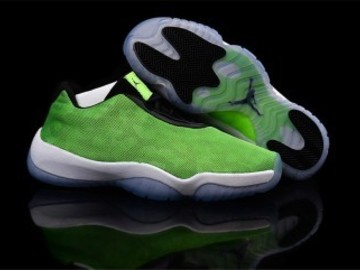 Vente avec paiement en ligne: Femme Nike Air Jordan Future Low Vert