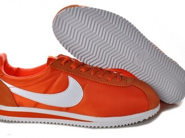 Vente avec paiement en ligne: Homme Nike Cortez Orange/Blanc