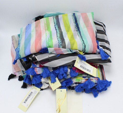  48 Piece High Quality Brand Name Shawl Wraps 