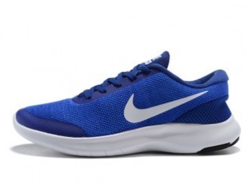 Vente avec paiement en ligne: Homme Nike Flex Experience RN 7 Bleu/Blanc