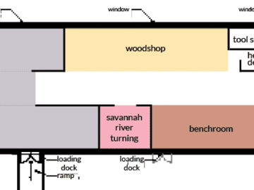Offering Services: Tool Workshop Workspace Studio 8ft x 8ft
