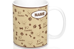 Selling: Free Shipping - French Bulldog Mug - Can be Personalized 