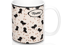 Selling: Free Shipping - Dachshund Mug - Can be personalized