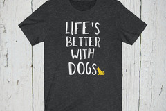 Selling: Free Shipping Dog Lover T-Shirt Men's / Unisex 