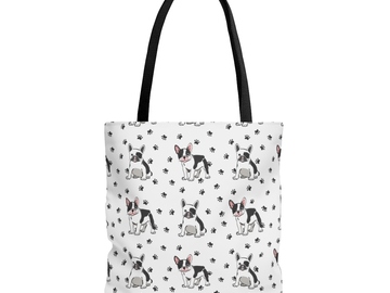 Selling: Free Shipping - French Bulldog Tote Bag Large