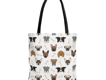 Selling: Free Shipping - Dog Lovers Tote Bag Large
