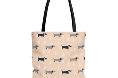 Selling: Free Shipping - Dachshund Tote Bag Large Sausage Dog Lover