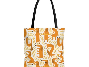 Selling: Free Shipping - Dachshund Sausage Dog Tote Bag