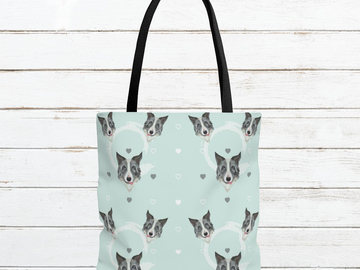 Selling: Free Shipping - Border Collie Tote Bag 