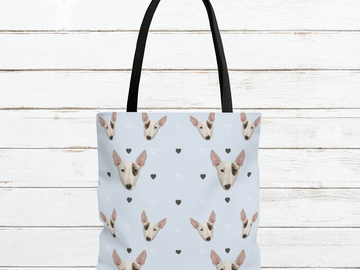 Selling: Free Shipping - Bull Terrier Tote Bag