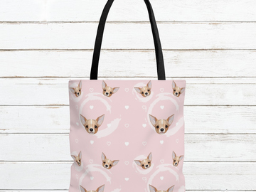 Selling: Free Shipping - Chihuahua Tote Bag