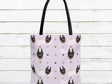Selling: Free Shipping - Doberman Pinscher Tote Bag