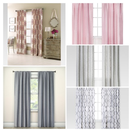 20 Curtain Panels And Sheers Variety Of Styles And Brands Dollar O