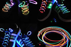 Comprar ahora: Lot of 200 LED light up shoe laces . 10 different colors 