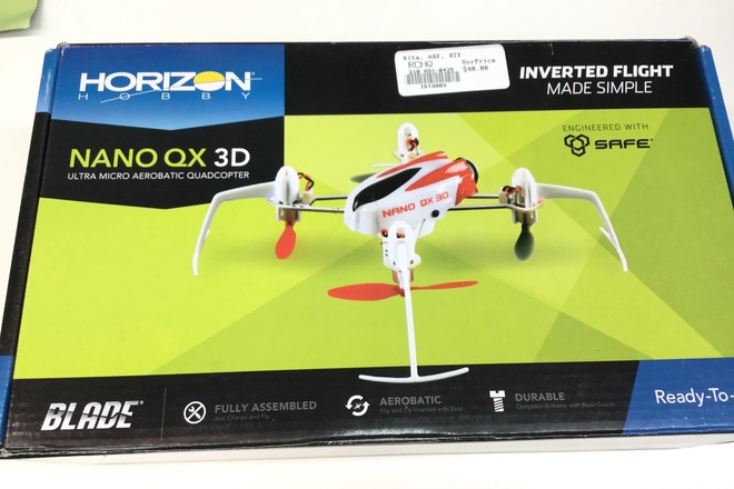 Used Blade Nano Qx 3d Rtf Hobby Traders