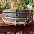 Selling with online payment: Leedy Nickel Over Brass Snare Drum
