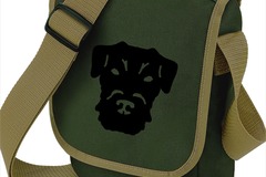 Selling: Patterdale Terrier Bag Rough Coat Dog Face Shoulder Bag Gift