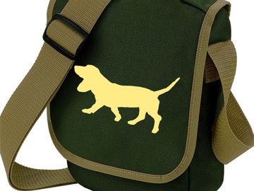 Selling: Basset Hound Bag Shoulder Bag for Dog Walker Basset Gift