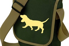 Selling: Basset Hound Bag Shoulder Bag for Dog Walker Basset Gift