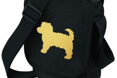 Selling: Cavapoo Bag Metallic Gold Cavapoo on Shoulder Bag Dog Gift