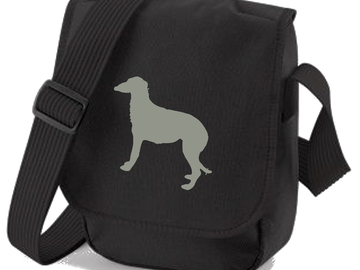Selling: Deerhound Bag, Grey Scottish Deerhound Shoulder Bag Gift