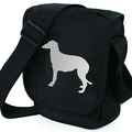 Selling: Silver Color Scottish Deerhound Dog on Shoulder Bag Gift