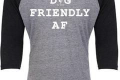 Selling: Dog Friendly AF Baseball Tee