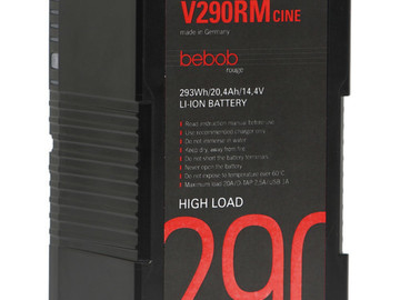 Vermieten: BEBOB V290RM-Cine 290Wh V-lock Battery (2x)