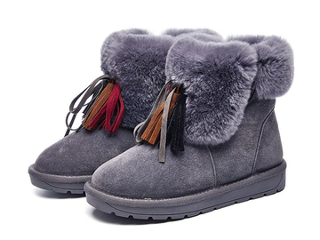 Vente avec paiement en ligne: Bottes femmes épais coton chaud chaussures de neige
