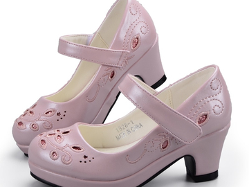 Vente avec paiement en ligne:  Enfants chaussures Sandales pour Filles Fleur Tout En Broderie 