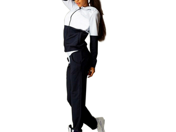 Vente avec paiement en ligne: Automne Hiver Sport Costume Femmes Survêtements Vin Pull 