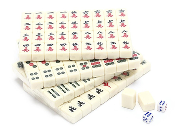 Vente avec paiement en ligne:  2.2*1.5*1.2 cm voyage mahjong jeu Multijoueur Portable 