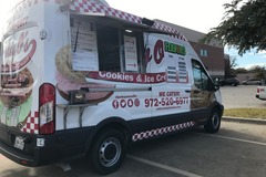 Request To Book & Pay In-Person (hourly/per party package pricing): Cookies and Ice Cream Food Truck